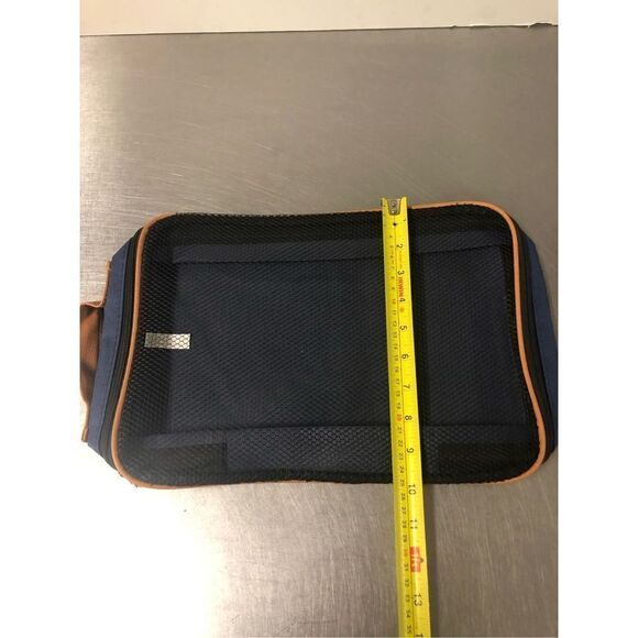 AARP Men’s Navy Blue Luggage Travel Organizer Zip Up Set - Picture 7 of 10